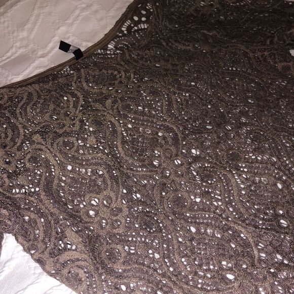 Olive Green Lace Body Suit - Picture 3 of 5